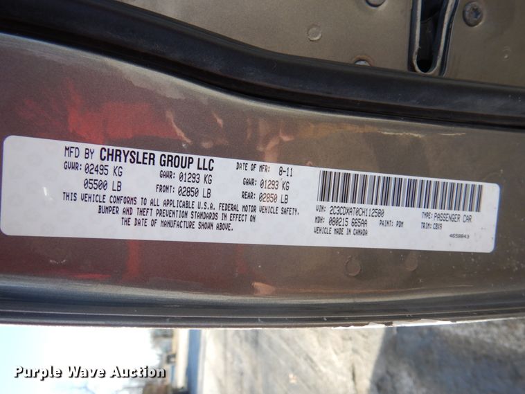 image for item GG9283 2012 Dodge Charger Police