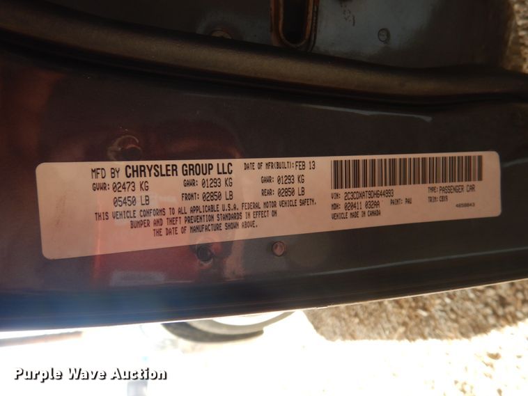 image for item GG9284 2013 Dodge Charger Police