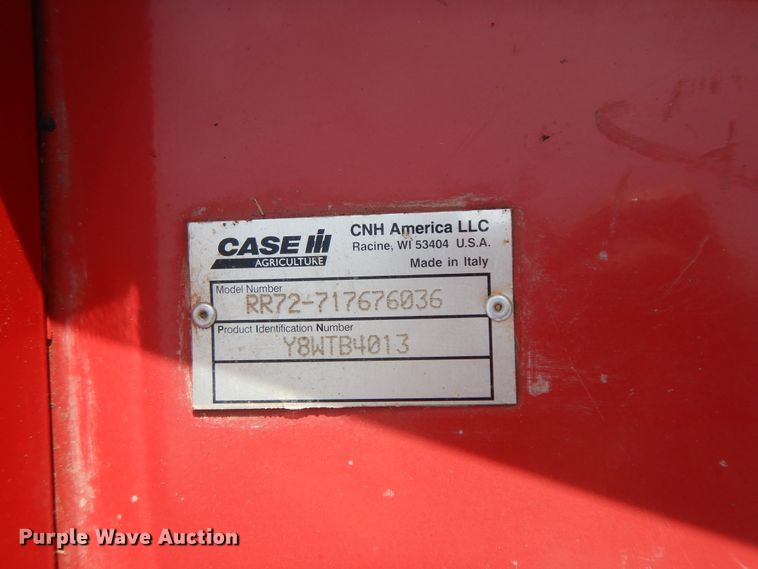 image for item GG9323 2008 Case IH RR72-717676036 finish mower