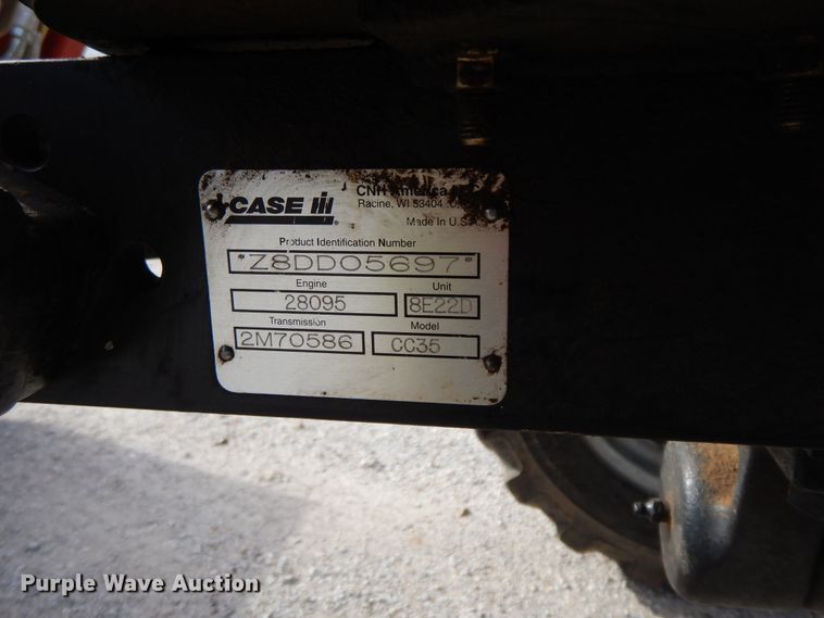 image for item GG9324 2008 Case IH Farmall 35  MFWD tractor