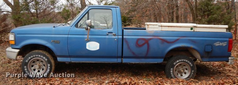 image for item GK9707 1993 Ford F150  pickup truck