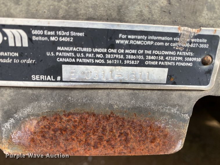 image for item HR9344 2004 Morgan GVFD09724102  box bed