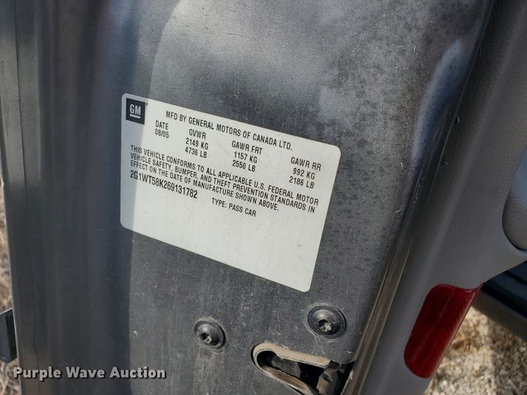 image for item HW9596 2006 Chevrolet Impala LT