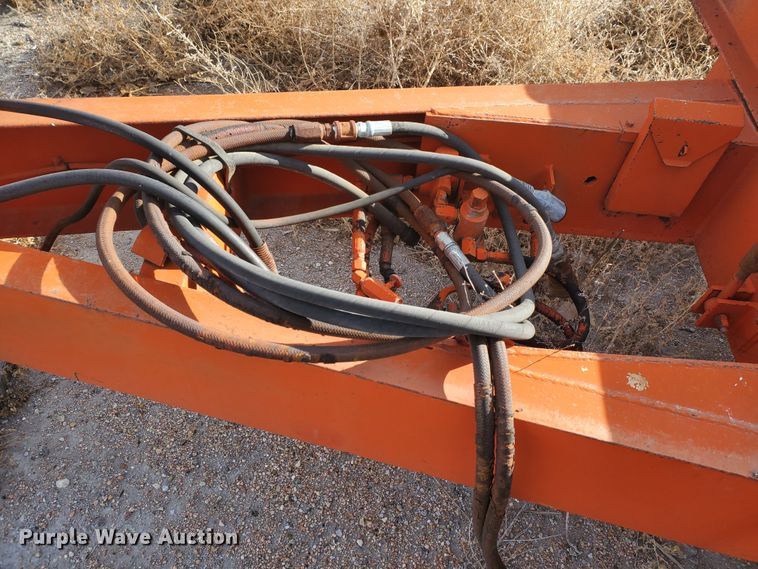 image for item HW9678 1985 Wisconsin tilt deck equipment trailer