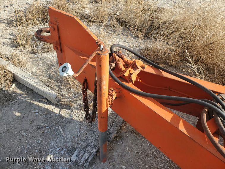 image for item HW9678 1985 Wisconsin tilt deck equipment trailer