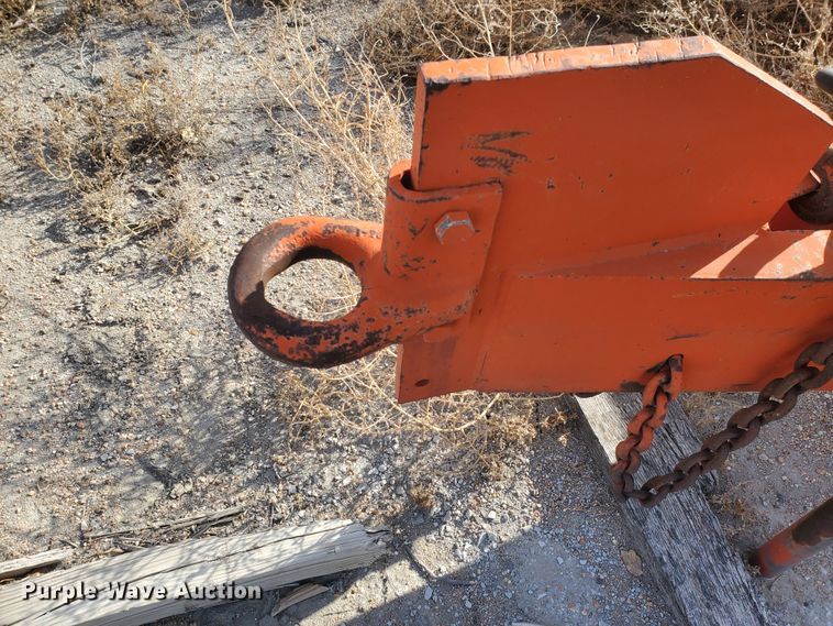 image for item HW9678 1985 Wisconsin tilt deck equipment trailer