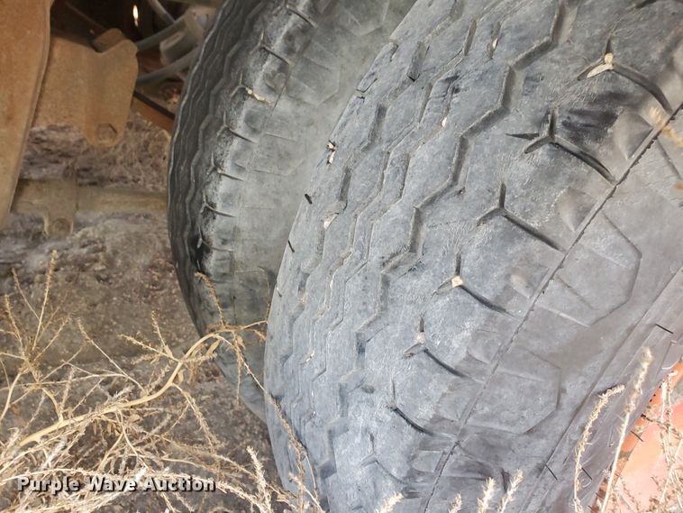 image for item HW9678 1985 Wisconsin tilt deck equipment trailer