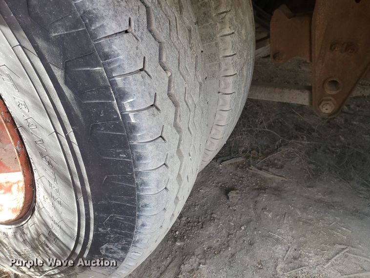 image for item HW9678 1985 Wisconsin tilt deck equipment trailer