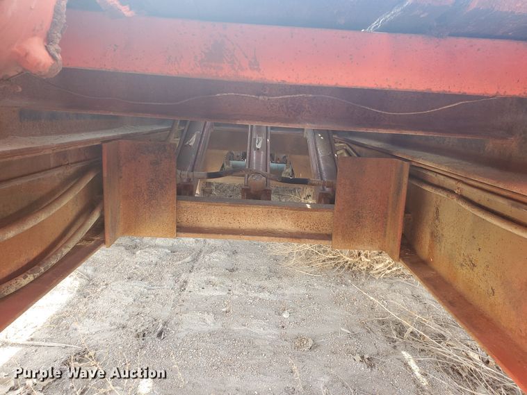 image for item HW9678 1985 Wisconsin tilt deck equipment trailer