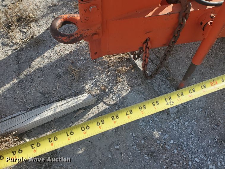 image for item HW9678 1985 Wisconsin tilt deck equipment trailer