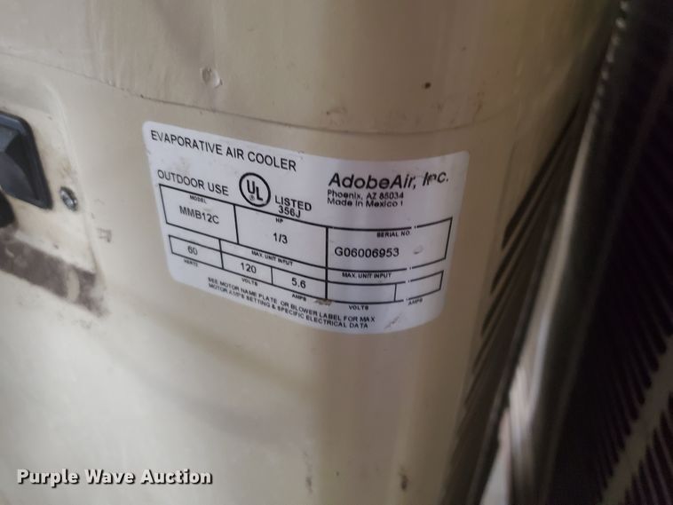 image for item HW9691 (3) evaporative air coolers