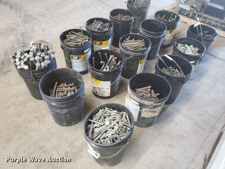 image for item HW9693 (15) buckets of bolts
