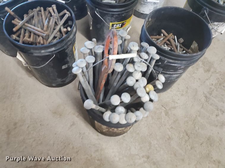image for item HW9693 (15) buckets of bolts