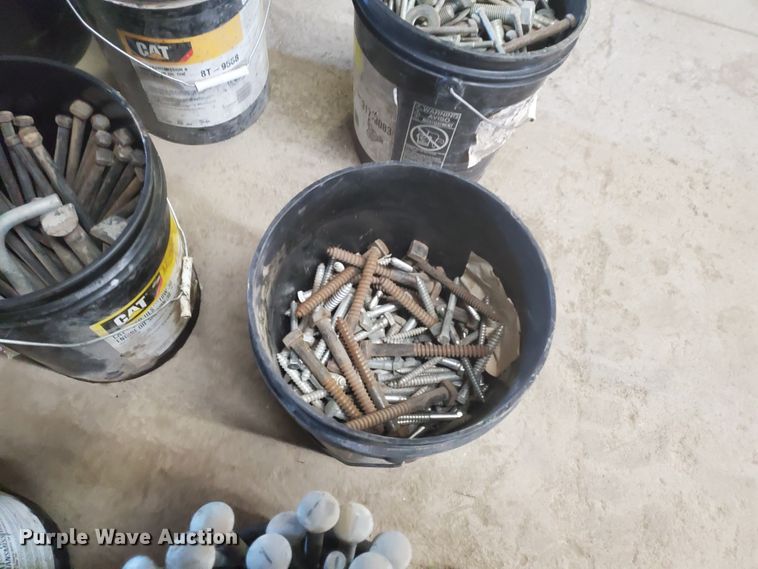 image for item HW9693 (15) buckets of bolts