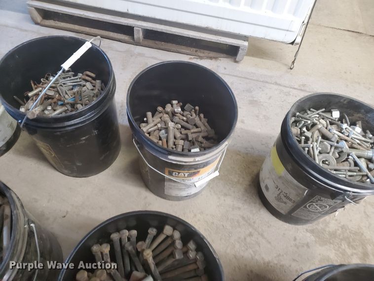 image for item HW9693 (15) buckets of bolts