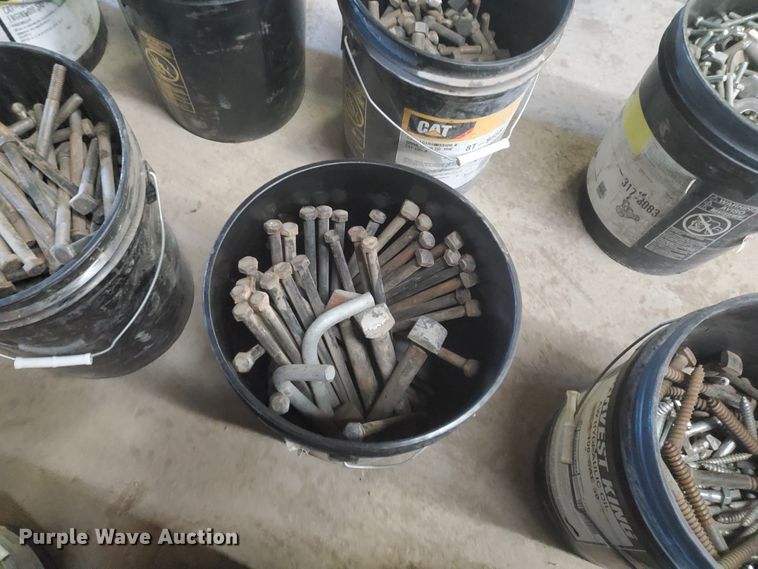 image for item HW9693 (15) buckets of bolts