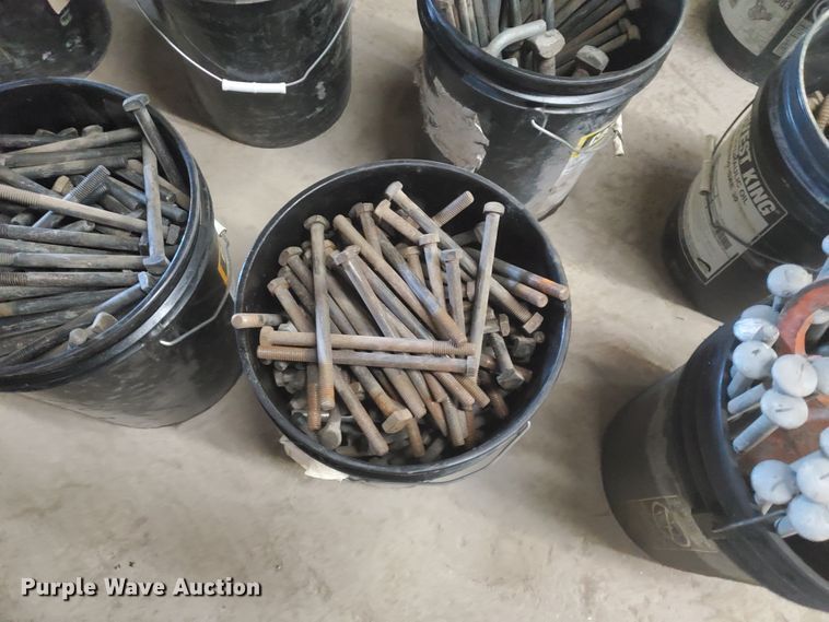 image for item HW9693 (15) buckets of bolts