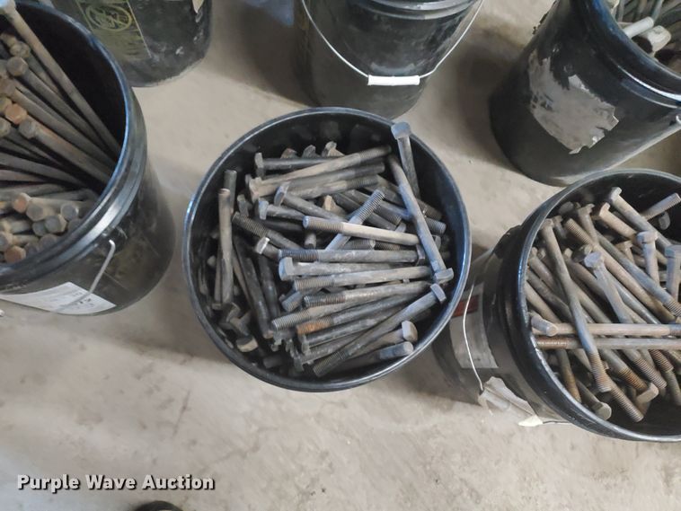 image for item HW9693 (15) buckets of bolts