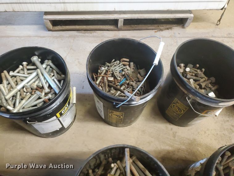 image for item HW9693 (15) buckets of bolts