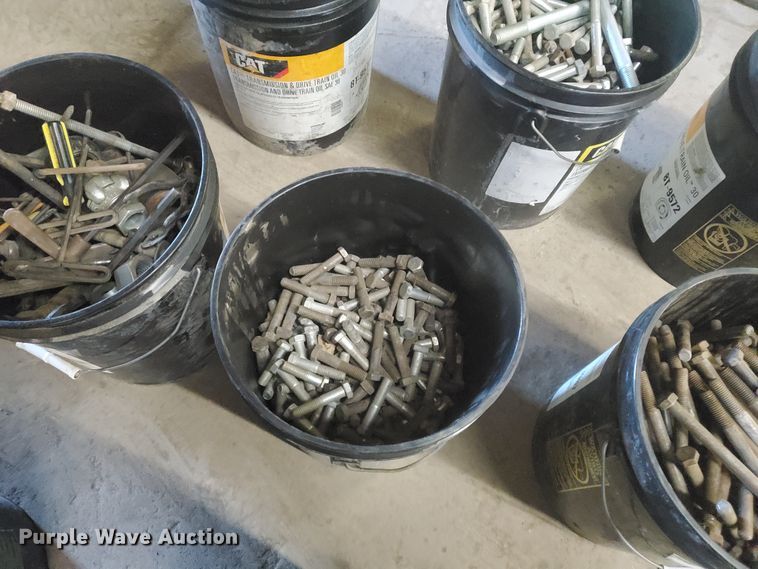 image for item HW9693 (15) buckets of bolts