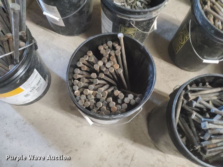 image for item HW9693 (15) buckets of bolts