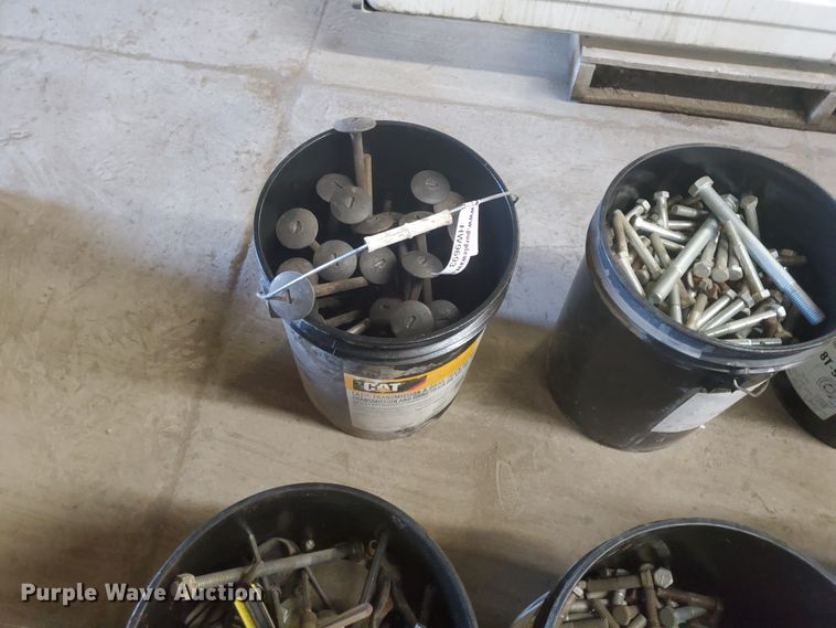 image for item HW9693 (15) buckets of bolts