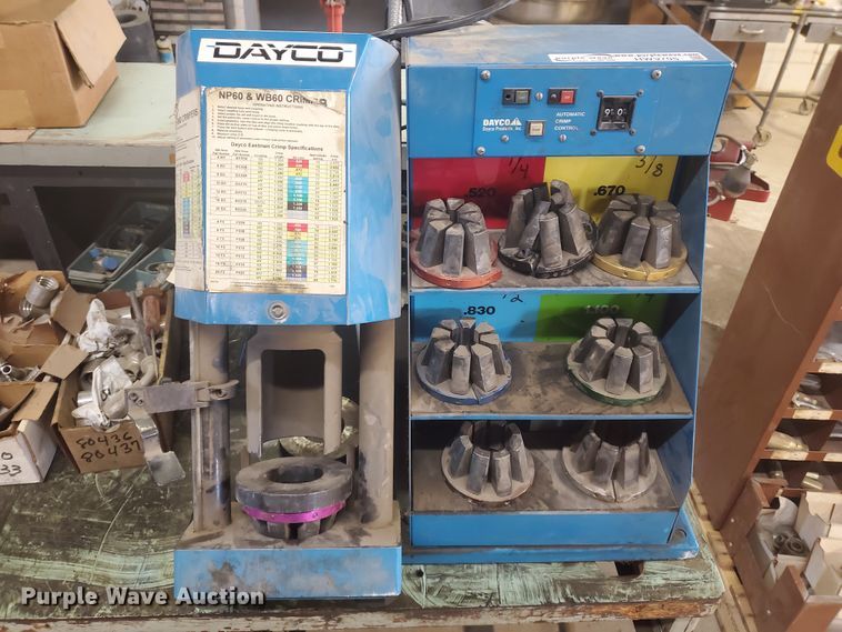 image for item HW9705 Dayco hydraulic hose crimper