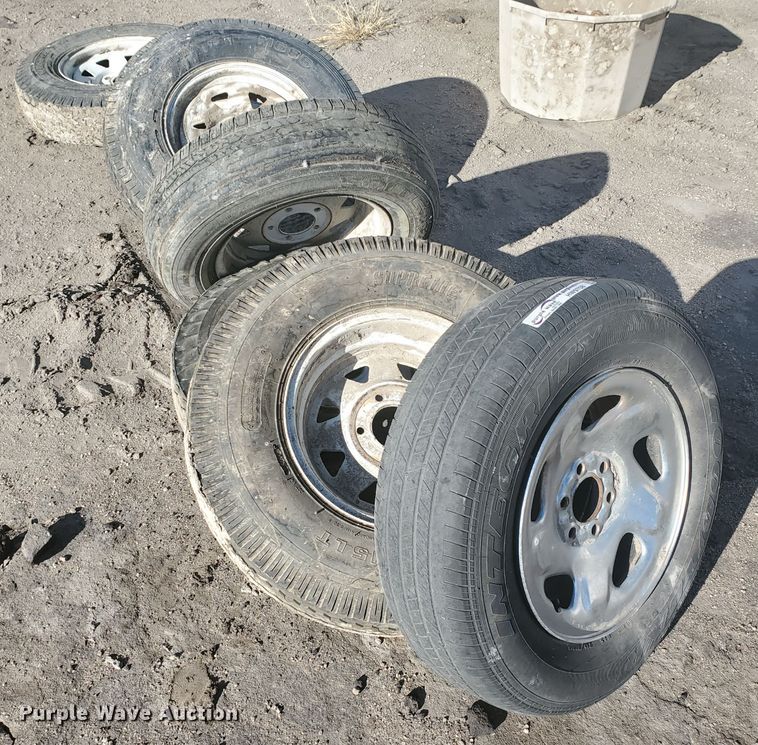 image for item HW9708 (6) tires and wheels