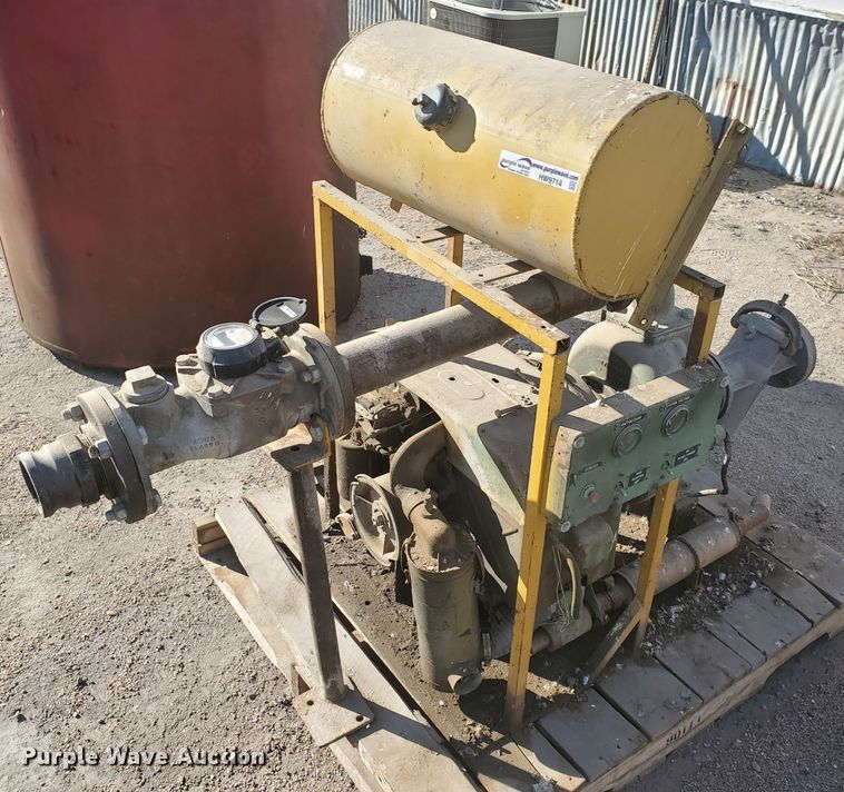 image for item HW9714 Gorman Rupp 03E1 water pump