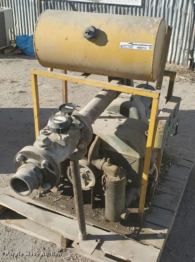 image for item HW9714 Gorman Rupp 03E1 water pump