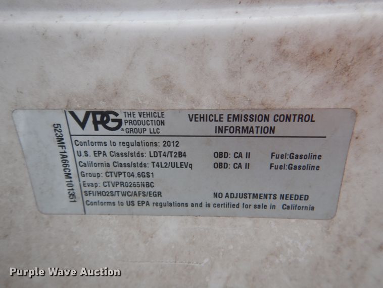 image for item HW9813 2012 VPG MV-1  handicap accessible van