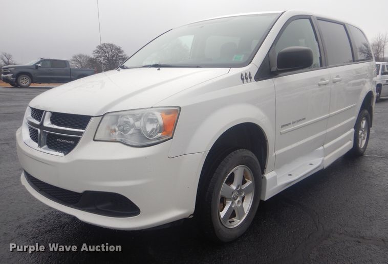 image for item HW9817 2012 Dodge Grand Caravan  handicap accessible van