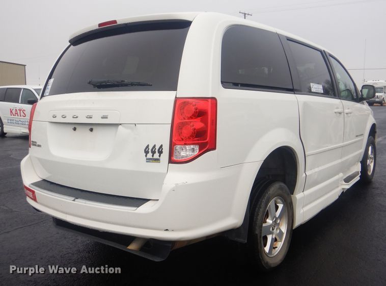 image for item HW9817 2012 Dodge Grand Caravan  handicap accessible van