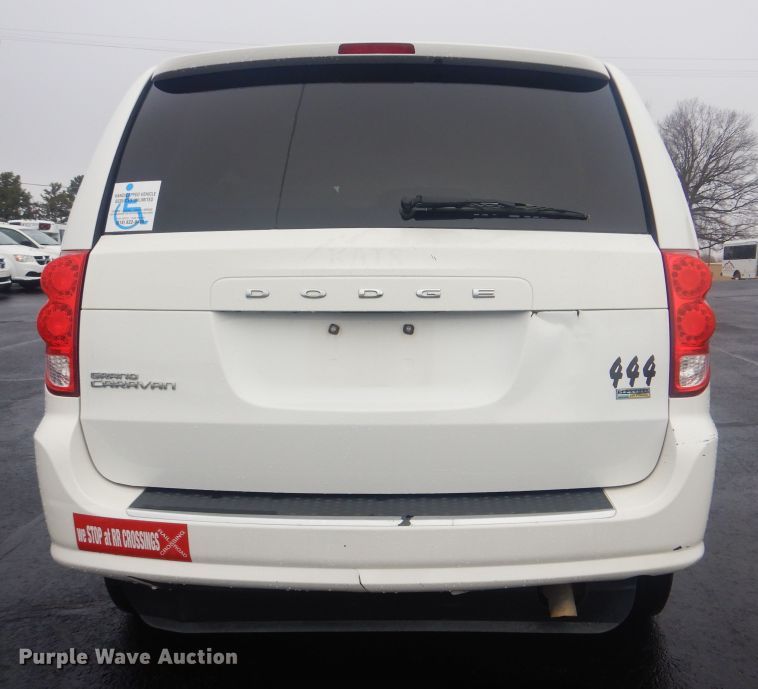 image for item HW9817 2012 Dodge Grand Caravan  handicap accessible van
