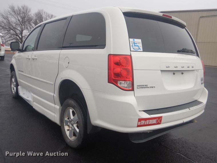image for item HW9817 2012 Dodge Grand Caravan  handicap accessible van