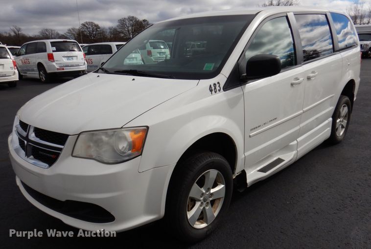 image for item HW9818 2013 Dodge Grand Caravan  handicap accessible van