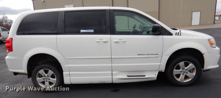 image for item HW9818 2013 Dodge Grand Caravan  handicap accessible van
