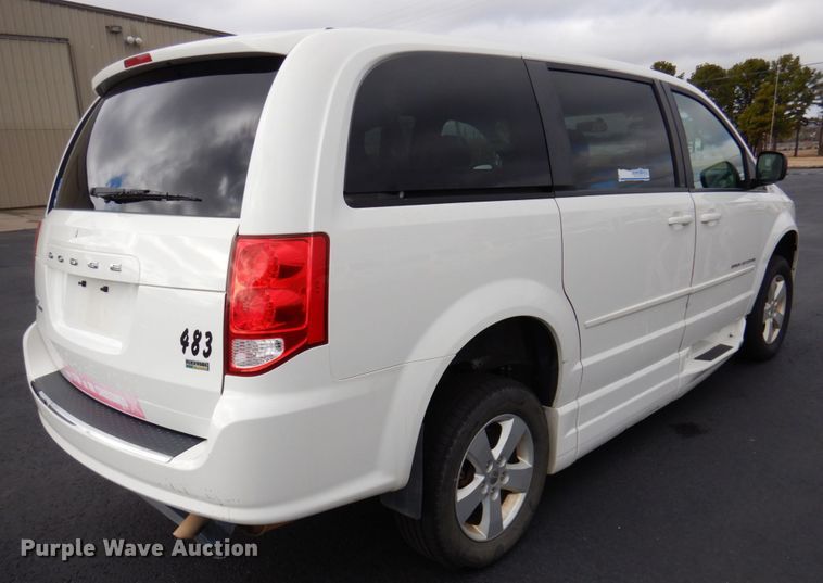 image for item HW9818 2013 Dodge Grand Caravan  handicap accessible van