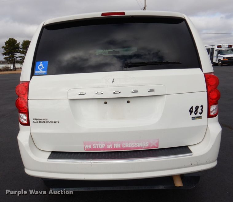 image for item HW9818 2013 Dodge Grand Caravan  handicap accessible van