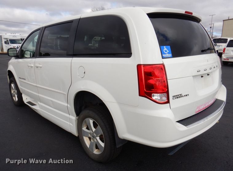 image for item HW9818 2013 Dodge Grand Caravan  handicap accessible van