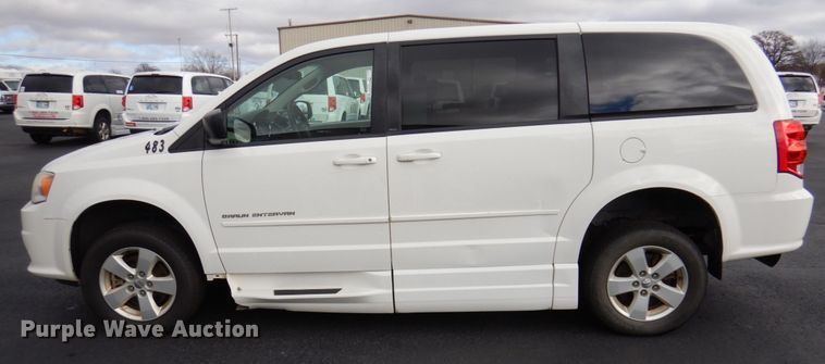 image for item HW9818 2013 Dodge Grand Caravan  handicap accessible van