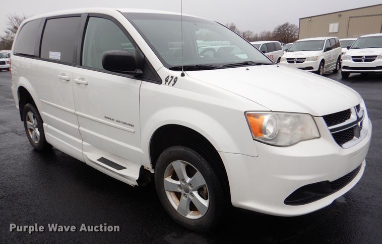 image for item HW9819 2013 Dodge Grand Caravan  handicap accessible van