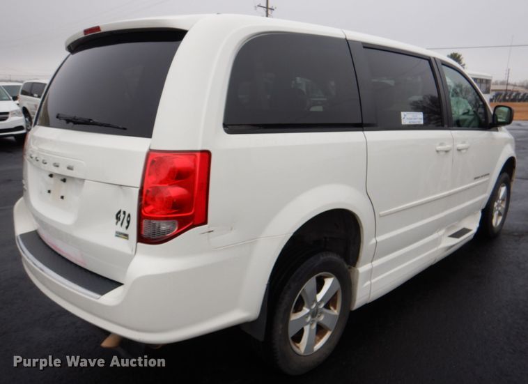 image for item HW9819 2013 Dodge Grand Caravan  handicap accessible van