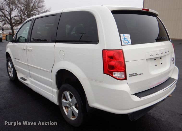 image for item HW9819 2013 Dodge Grand Caravan  handicap accessible van