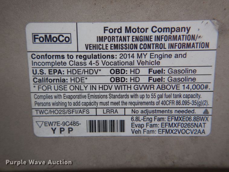image for item HW9835 2014 Ford E450  shuttle bus