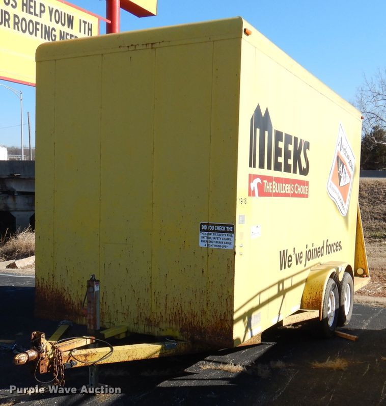 image for item DA5274 2004 Eagle Body enclosed cargo trailer