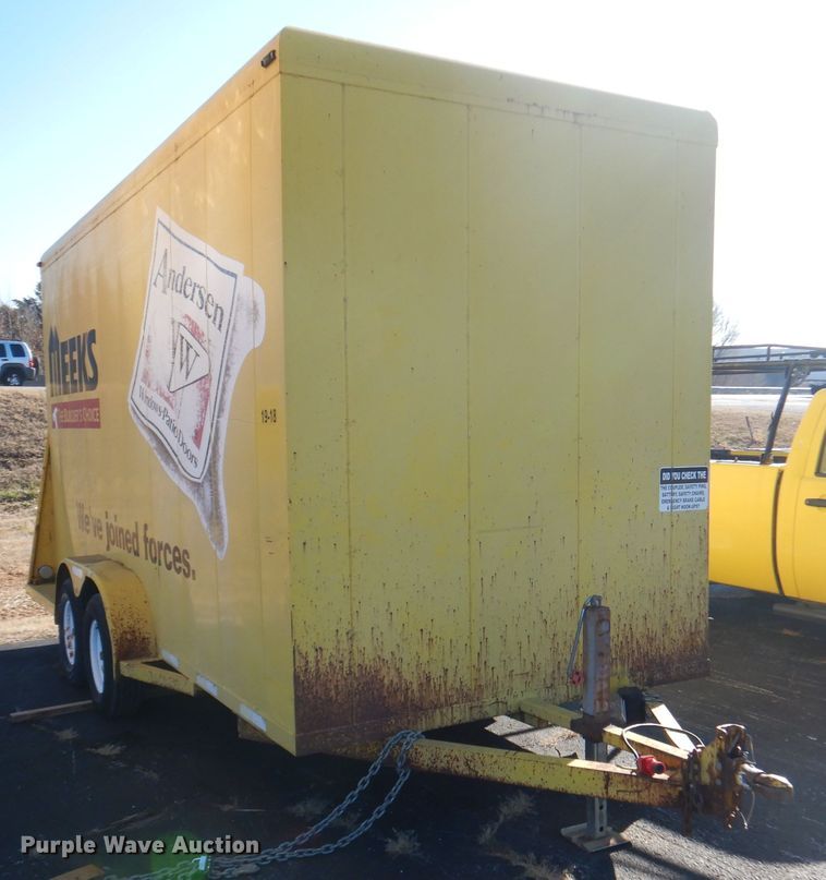 image for item DA5274 2004 Eagle Body enclosed cargo trailer