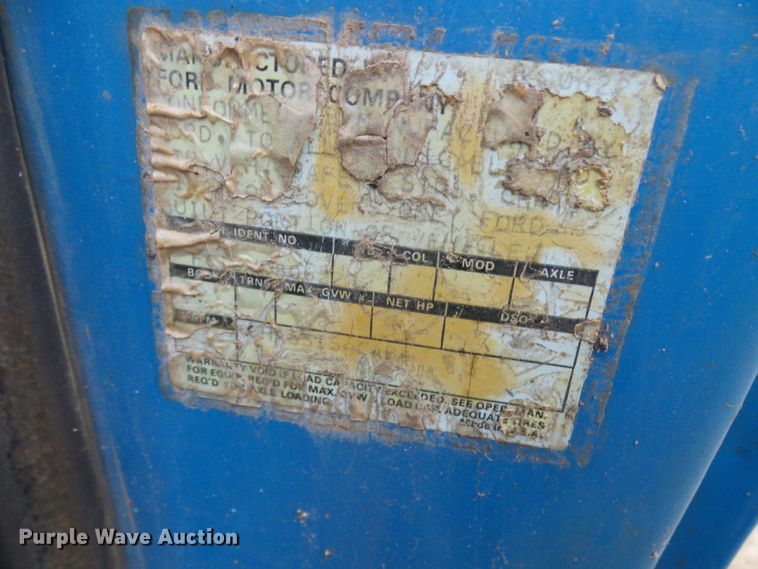 image for item DC2819 1971 Ford 600  grain truck