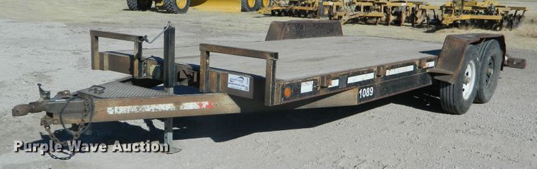 image for item DF4646 2002 Eagle utility trailer