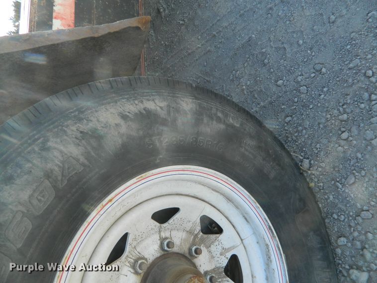 image for item DF4646 2002 Eagle utility trailer